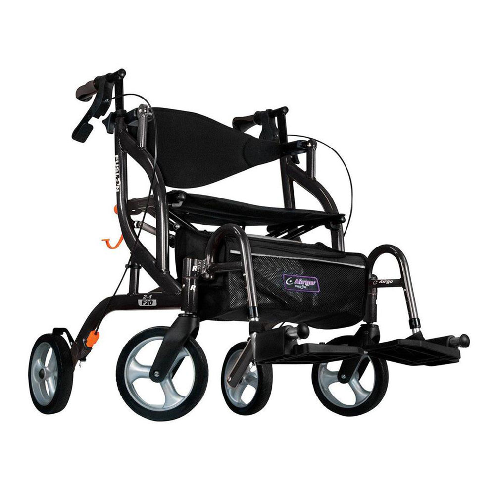 Airgo Fusion Transport Chair and Walker