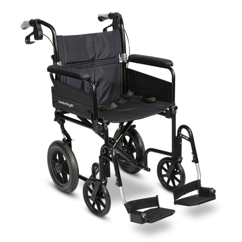 Transport Wheelchair w. Handle brakes